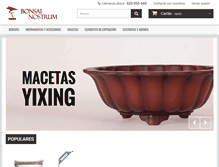 Tablet Screenshot of bonsainostrum.com